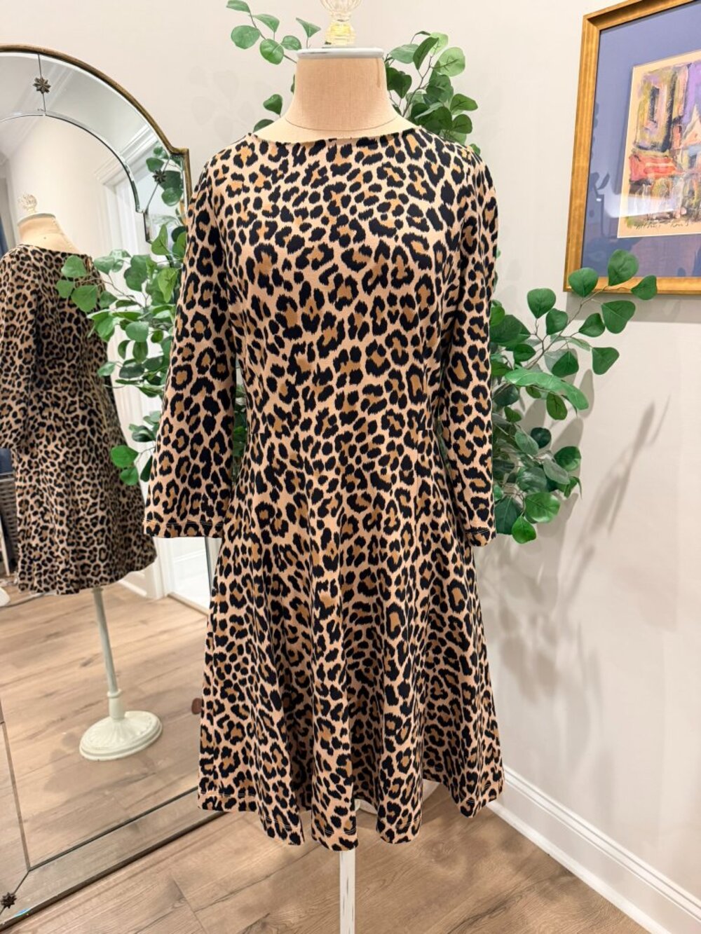 Kate Spade NWT size 12 leopard print dress